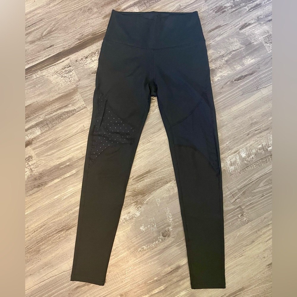 Aerie Chill Play Move Mesh Inset Leggings